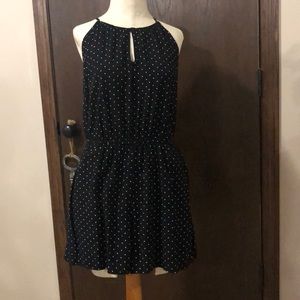 Polka dot romper